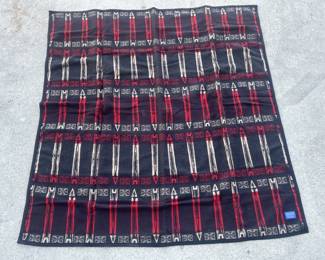 721 Lot 643 Pendleton Native American style wool and cotton