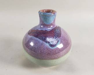 597 Lot 526 Vintage studio pottery vase