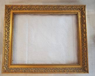 356 Lot 374h Vintage wooden frame banquet style