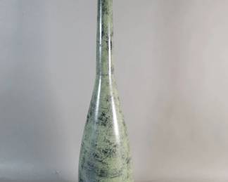 698 Lot 621 Mid century bronze tone iron vase
