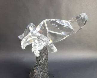 084 Lot 49 Swarovski Soulmates Eagle figurine