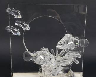 088 Lot 79 Signed Swarovski crystal Harmony figurine