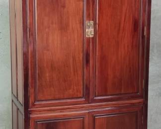 169 Lot 152 Vintage Chinese rosewood cabinet