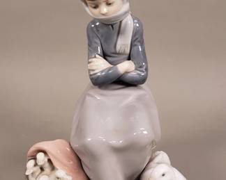 734 Lot 655 Lladro porcelain figurine