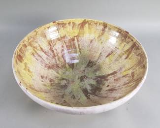 590 Lot 519 Mid century studio pottery bowl