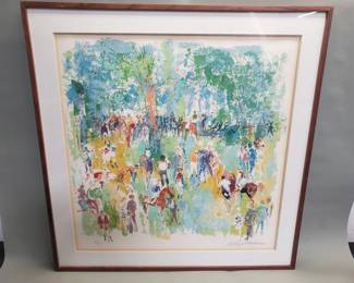 031 Lot 233 Signed Leroy Neiman serigraph