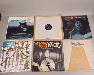 371 Lot 384 Vintage LP records