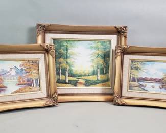 126 Lot 135 Bundle of prints on canvas
