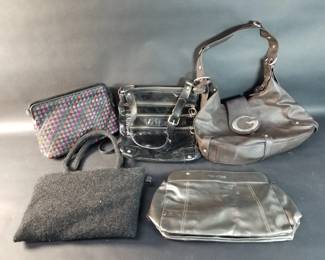 282 Lot 329 Group of designer style womens purses