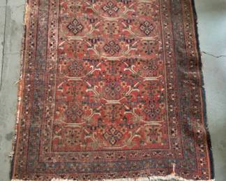 109 Lot 582 Vintage handmade rug