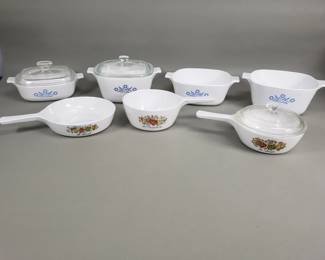 312 Lot 347 Corningware cookware