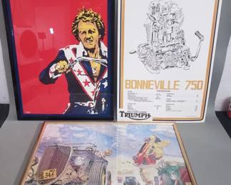 750 Lot 670 Bundle of prints