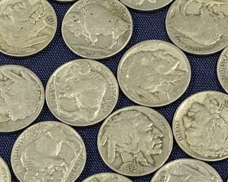 487 Lot 441h Lot of Indian head nickels