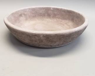 727 Lot 649 Vintage stone bowl