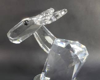 006 Lot 15 Large Swarovski Lovlots Ricci Moose Figurine