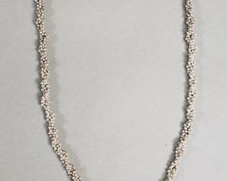 464 Lot 430 Sterling silver necklace