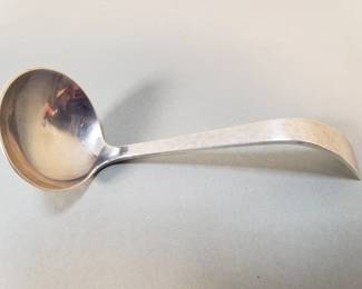 146 Lot 155 Allan Adler hand hammered sterling silver sauce