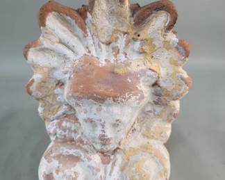 741 Lot 661 Vintage architectural terracotta sculpture