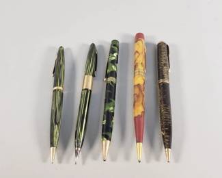 494 Lot 445 Group of vintage mechanical pencils