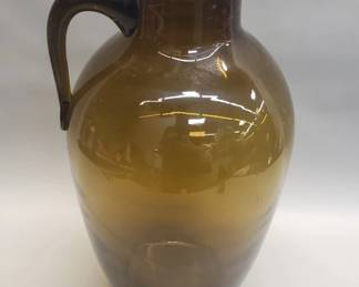 632 Lot 559 Vintage hand blown glass jug