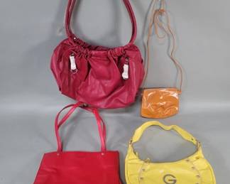 298 Lot 339 Group of leather and faux leather designer style