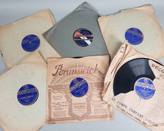 448 Lot 422 Group of 78 RPM records