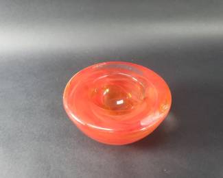 192 Lot 126 Kosta Boda art glass bowl