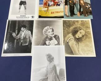 507 Lot 451h Lot of Hollywood celebrity photos