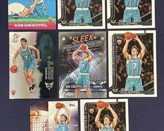 402 Lot 399h Lot of Kon Knueppel rookie basketball cards