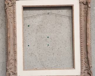 188 Lot 197 Vintage wood and gesso picture frame