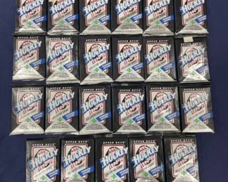 262 Lot 313h Lot of sealed 1991 Upper Deck hockey card packs