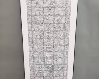 100 Lot 322 Signed Tony Graham Broadway serigraph