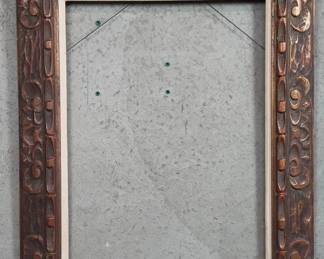 189 Lot 198 Vintage wood and gesso picture frame