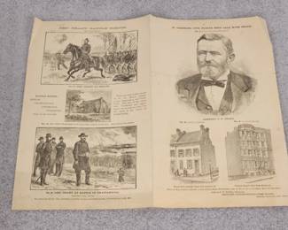 235 Lot 299h 1885 General U S Grant advertising piece