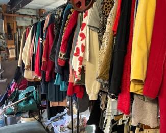 lots of womens clothing