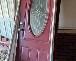 outside door and frame