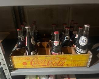 Vintage A-Treat Penn State Commemorative Soda Bottles