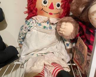 Vintage Knickerbocker Raggedy Ann Doll