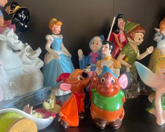 Disney Character Porcelain Figurines