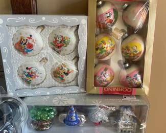 Vintage Disney Christmas Ornament Collection