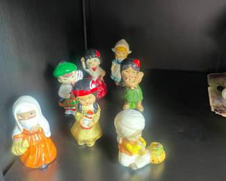 Vintage International Children Porcelain Figurines