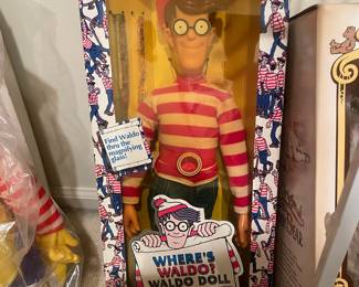 Vintage 1991 Mattel Where's Waldo? Doll