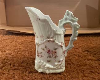 Vintage Floral Porcelain Creamer