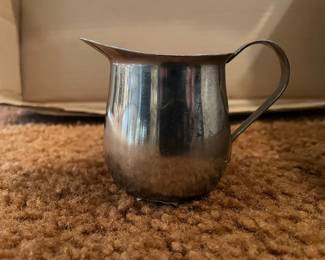 Vintage Stainless Steel Bell Creamer