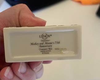 Lenox Mickey and Minnie 75th Anniversary Treasure Box Set