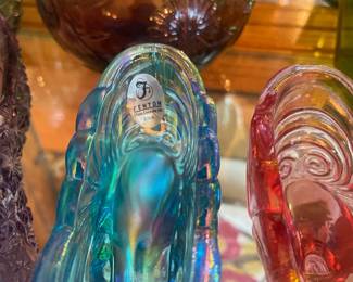Vintage Glass Shoes and Collectible Glassware