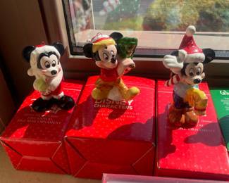 Disney Characters Annual Figurine Ornaments