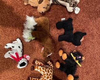 Collection of Vintage Ty Beanie Babies