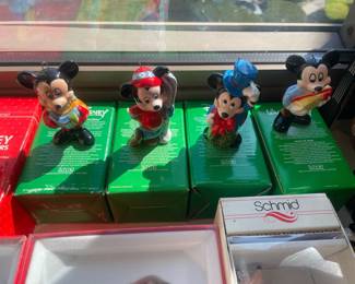 Schmid Disney Mickey Mouse Ornaments