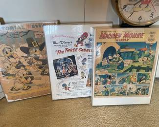 Vintage Disney Paper Ephemera Collection